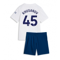 Manchester City Abdukodir Khusanov #45 Tredje Tröja Barn 2026-27 Kortärmad (+ Korta byxor)